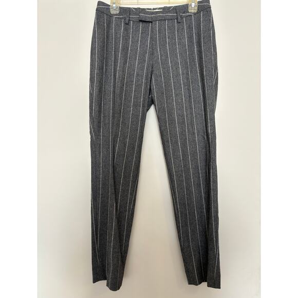 Suistudio Robin Trousers Wool Dress Pants womens Size 4 Greyy Office Career - Picture 1 of 7